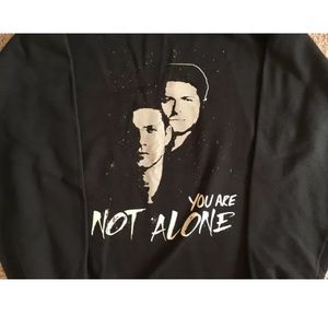 You Are Not Alone Supernatural Original Sweatshirt